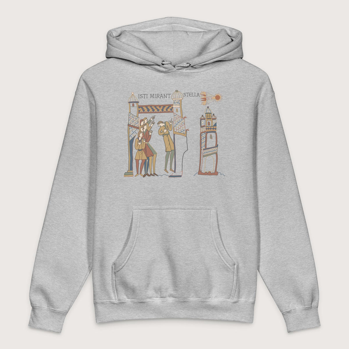 Grey Heather Isti Mirant Stella - Premium Hoodie - history buff gift by HistoHead
