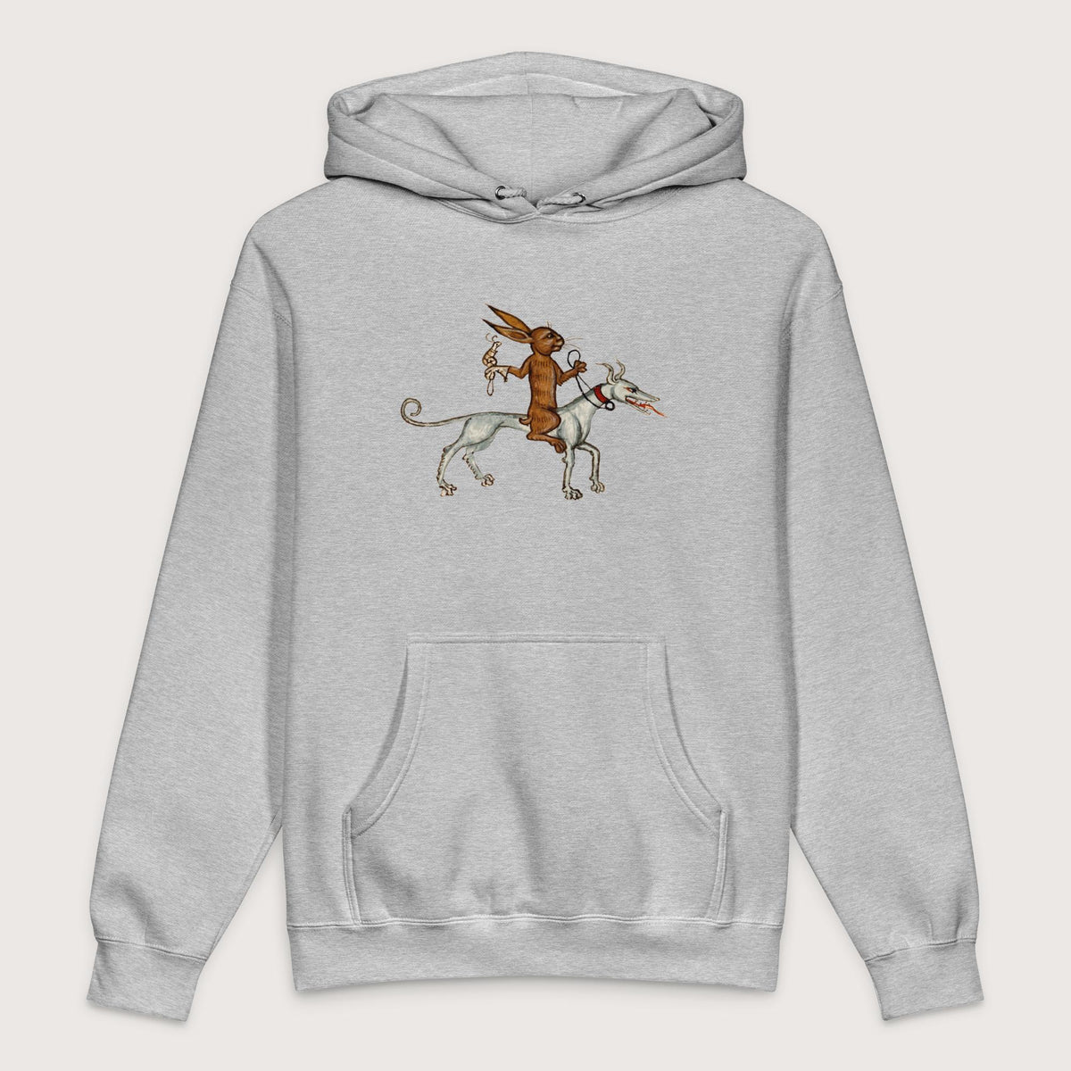 Grey Heather On a Quest - Premium Hoodie - history buff gift by HistoHead