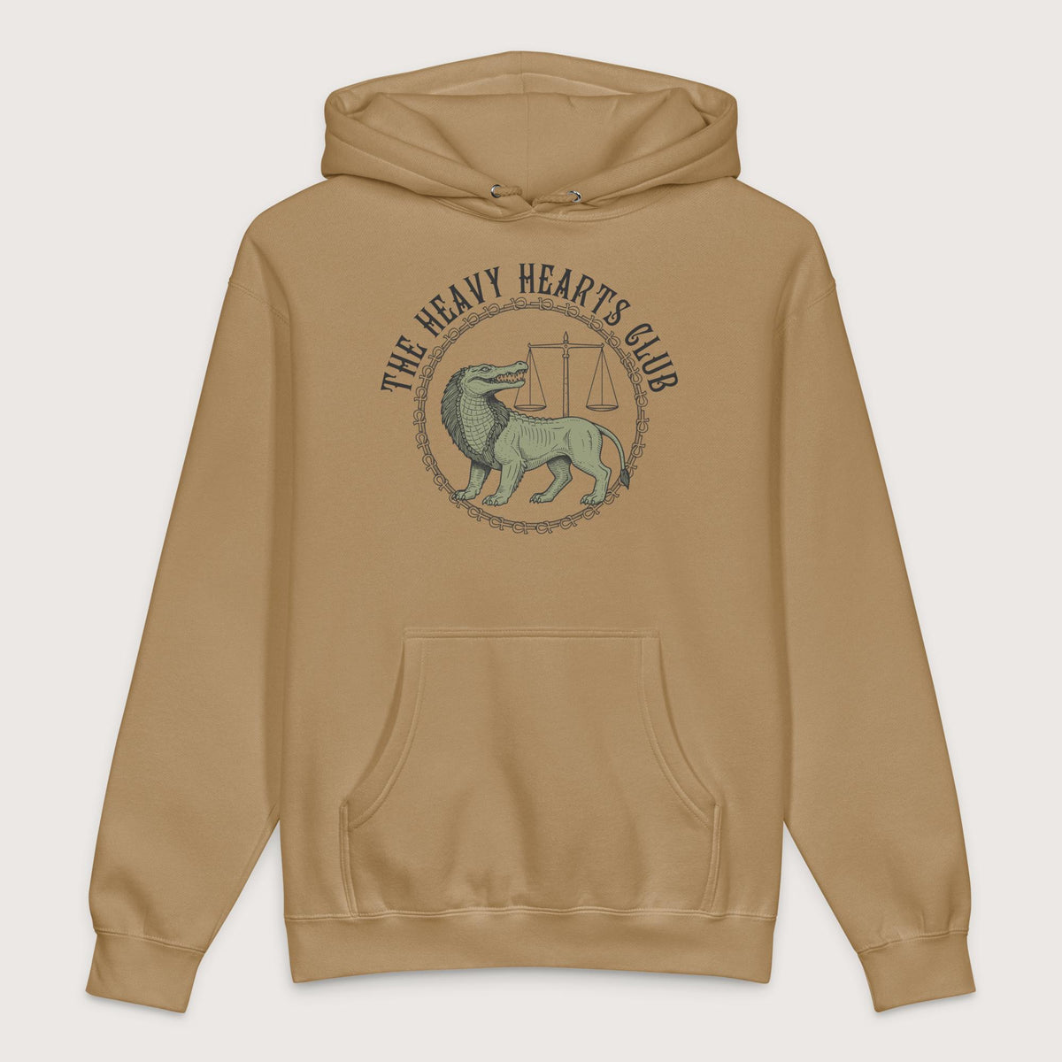 Sandstone The Heavy Hearts Club - Premium Hoodie - history buff gift by HistoHead