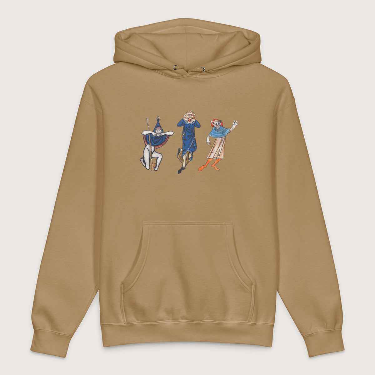 Sandstone Medieval Fun Time - Premium Hoodie - history buff gift by HistoHead