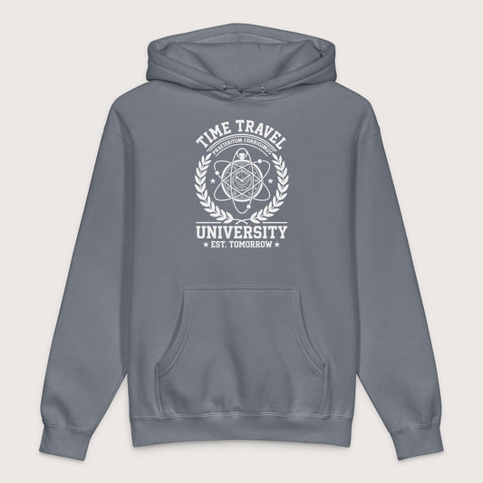 Storm Blue Time Travel University - Premium Hoodie - history buff gift by HistoHead