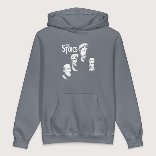 Storm Blue The Stoics - Premium Hoodie - history buff gift by HistoHead