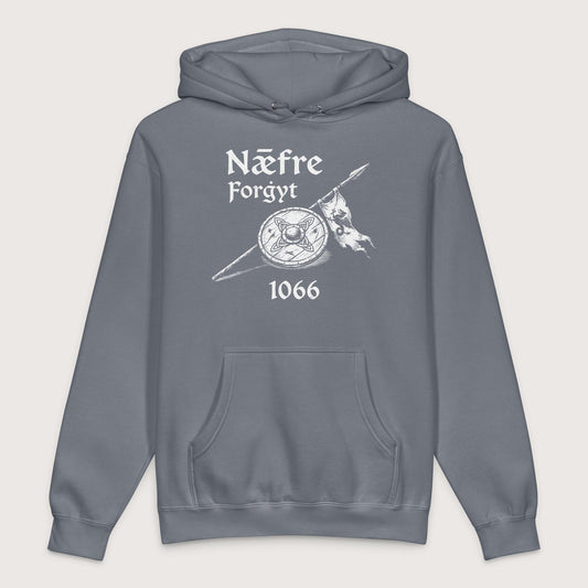 Storm Blue Never Forget 1066 - Premium Hoodie - history buff gift by HistoHead