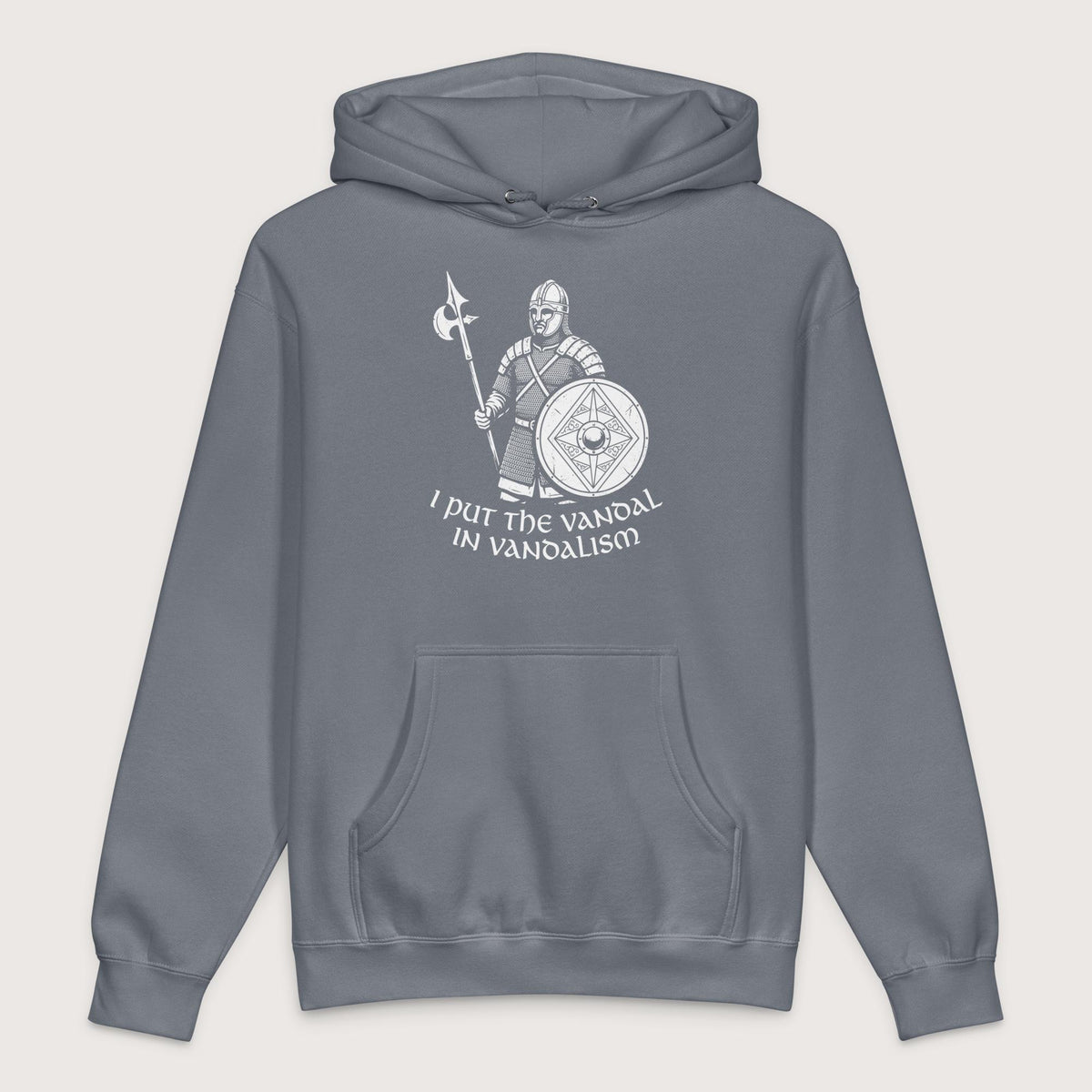 Storm Blue Vandal in Vandalism - Premium Hoodie - history buff gift by HistoHead