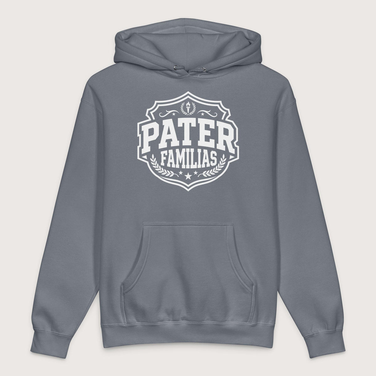 Storm Blue Pater Familias Latin - Premium Hoodie - history buff gift by HistoHead