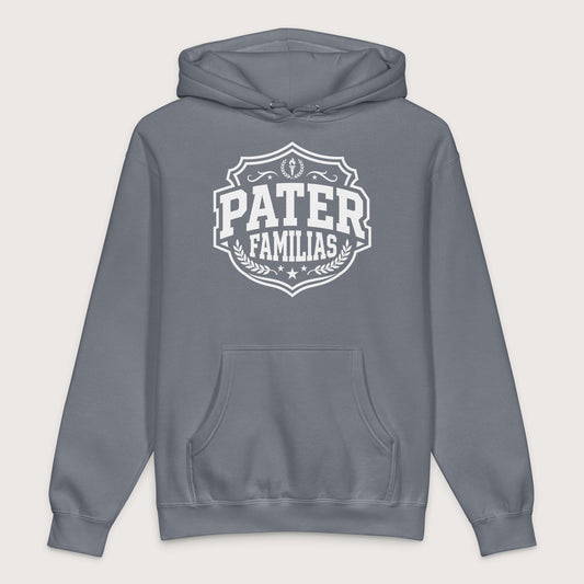 Storm Blue Pater Familias Latin - Premium Hoodie - history buff gift by HistoHead