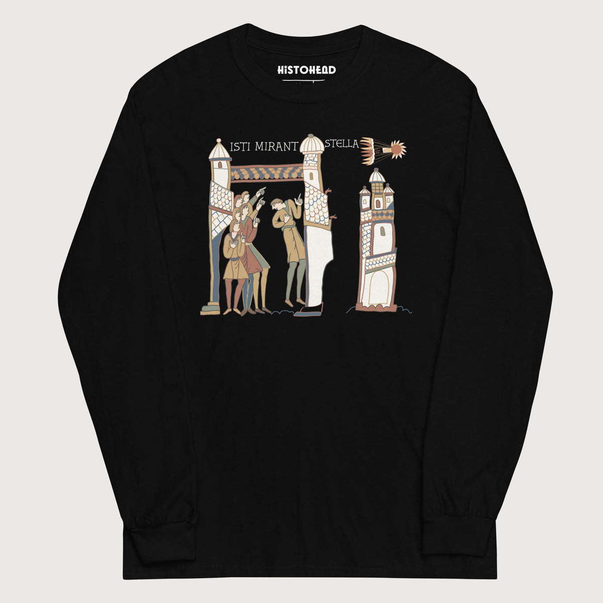 Black Isti Mirant Stella - Long Sleeve - history buff gift by HistoHead