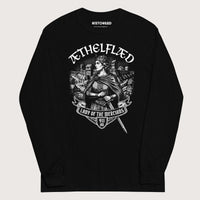 Black Æthelflæd Lady of the Mercians - Long Sleeve - history buff gift by HistoHead