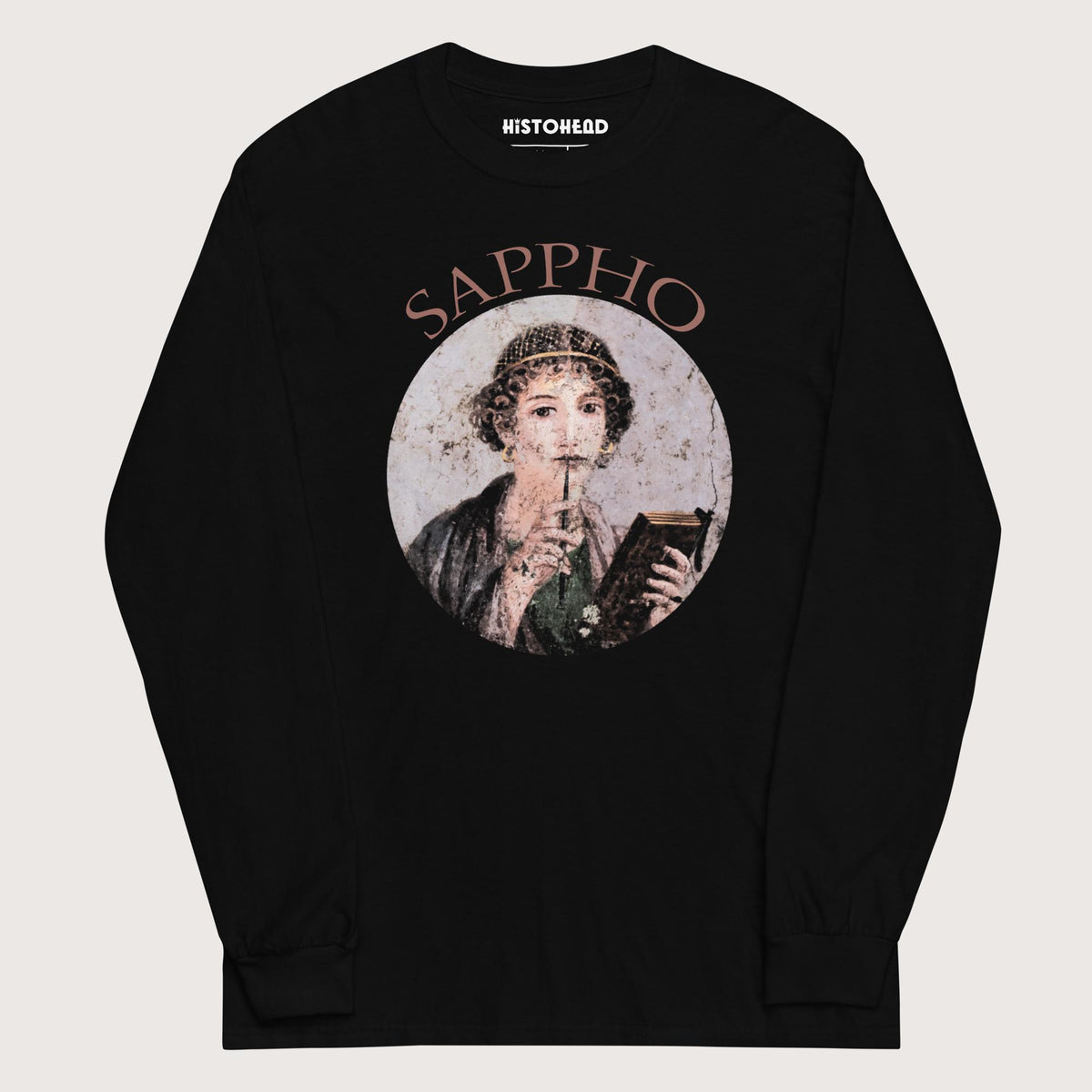 Black Sappho - Long Sleeve - history buff gift by HistoHead