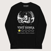 Black Napoleon Visit Russia Review - Long Sleeve - history buff gift by HistoHead
