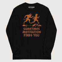 Black Motivation Finds You Minotaur Edition - Long Sleeve - history buff gift by HistoHead