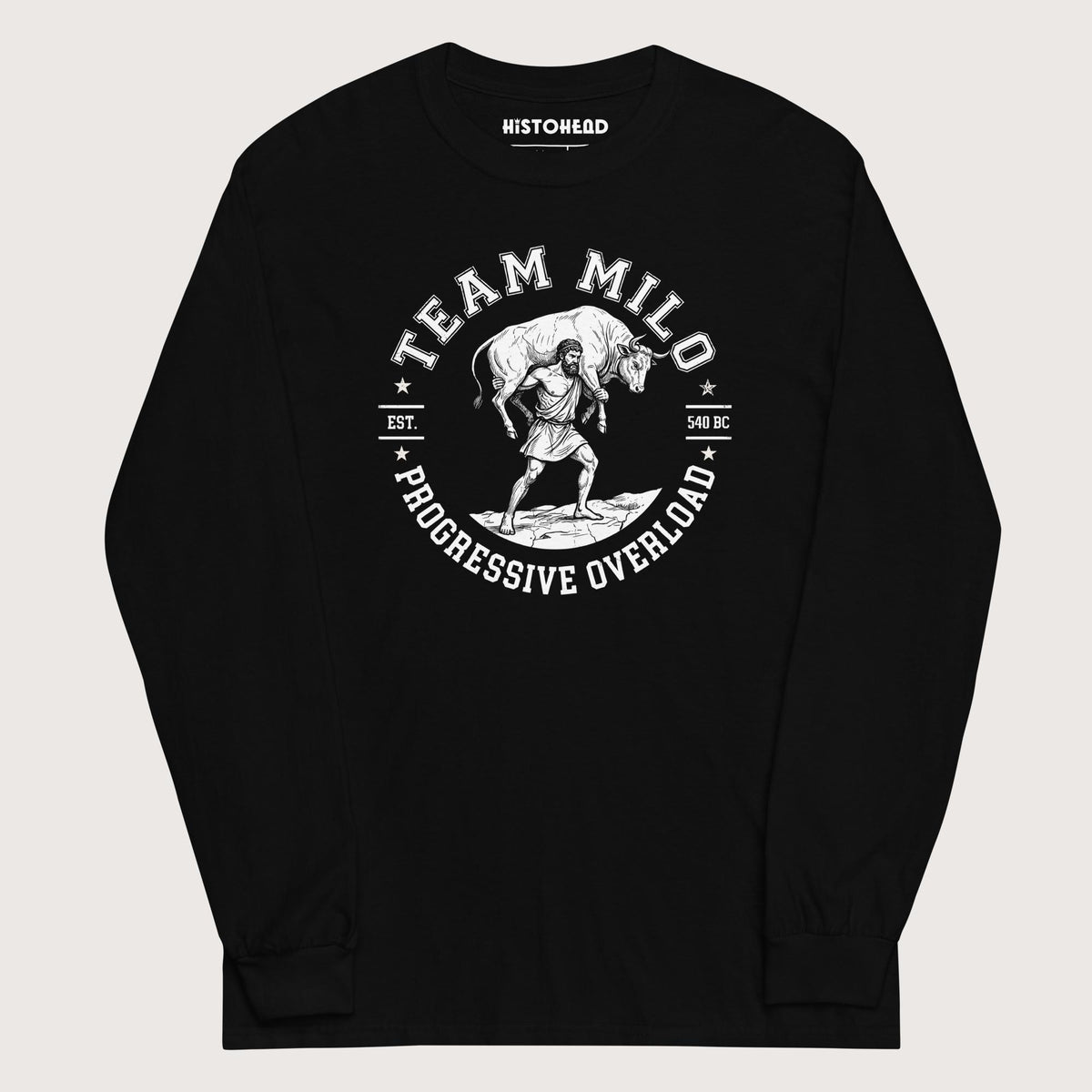 Black Team Milo - Long Sleeve - history buff gift by HistoHead