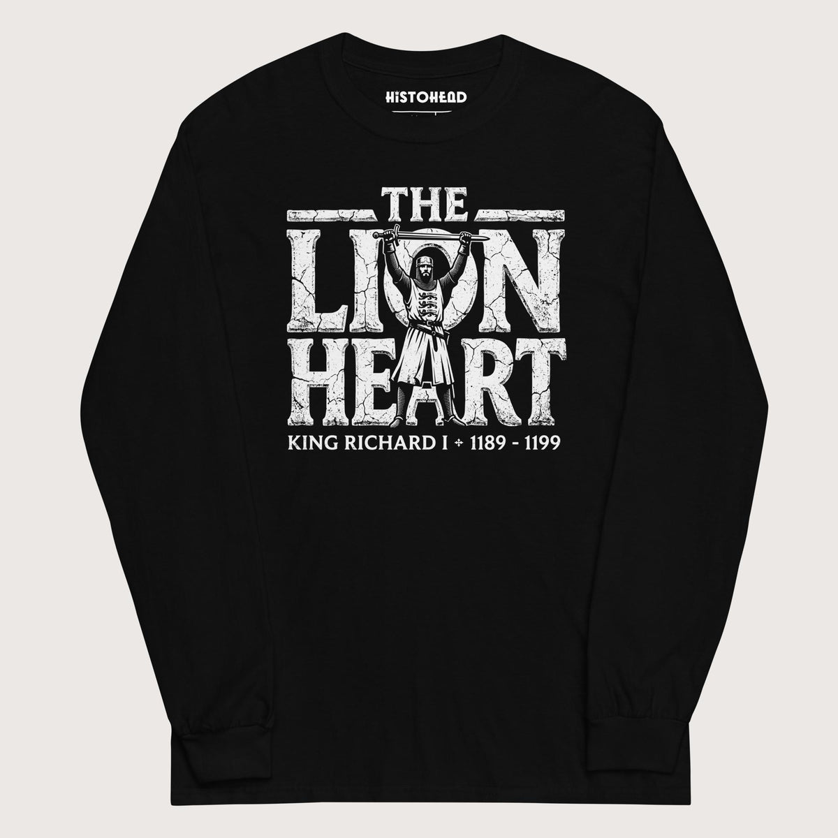 Black Richard the Lionheart - Long Sleeve - history buff gift by HistoHead