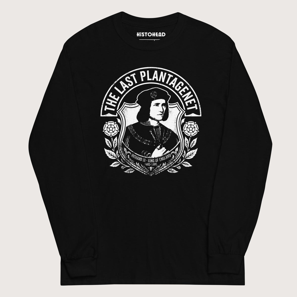 Black Richard III The Last Plantagenet - Long Sleeve - history buff gift by HistoHead