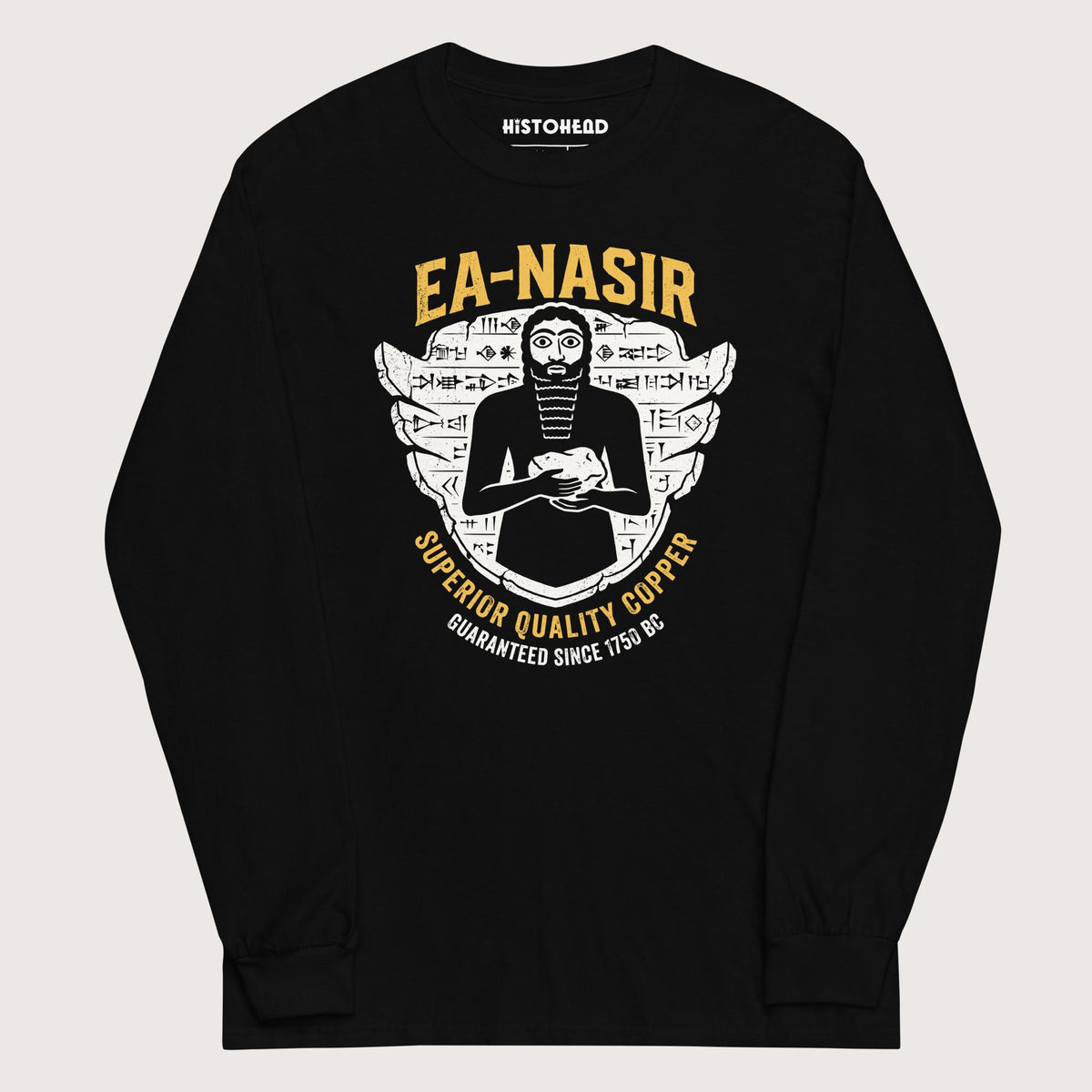 Black Ea-Nasir Superior Copper Guaranteed - Long Sleeve - history buff gift by HistoHead