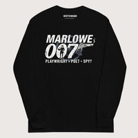 Black Marlowe 007 - Long Sleeve - history buff gift by HistoHead