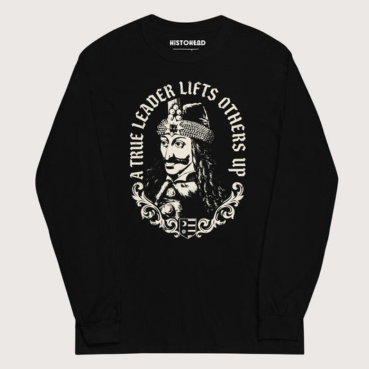 Black Vlad the Impaler True Leader - Long Sleeve - history buff gift by HistoHead