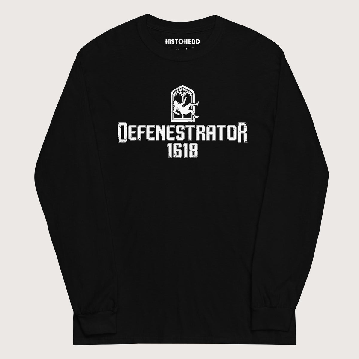 Black Defenestrator - Long Sleeve - history buff gift by HistoHead