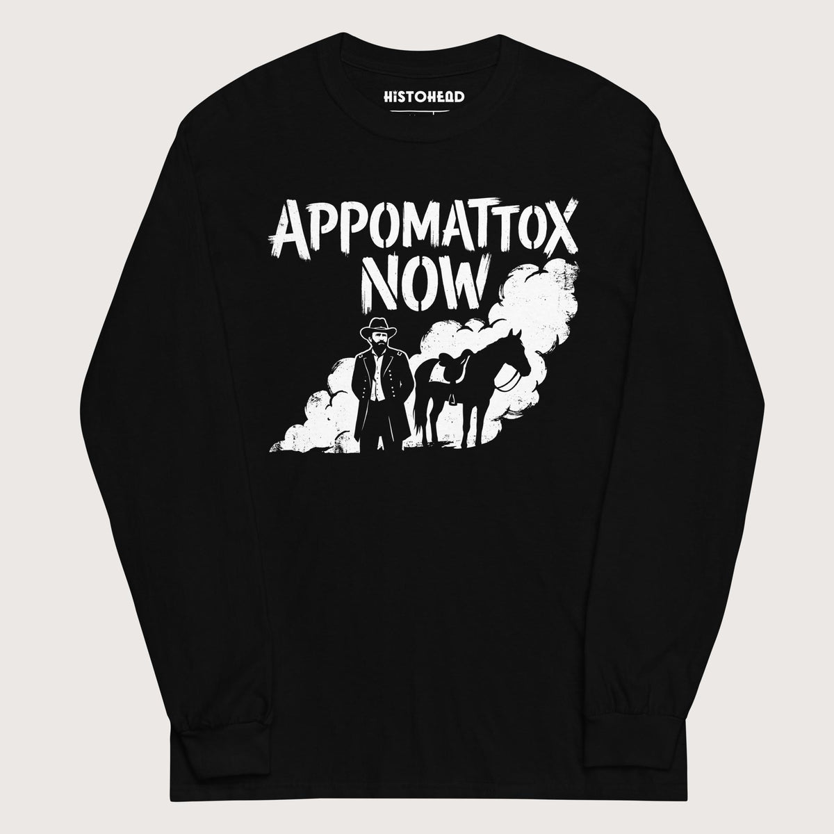 Black Appomattox Now - Long Sleeve - history buff gift by HistoHead
