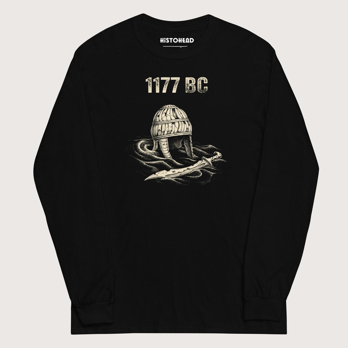 Black 1177 BC - Long Sleeve - history buff gift by HistoHead