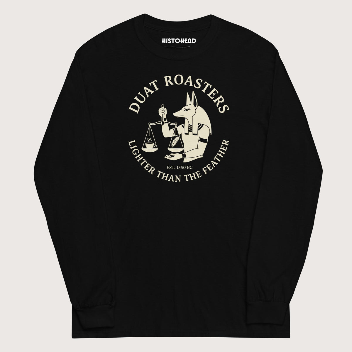 Black Duat Roasters - Long Sleeve - history buff gift by HistoHead