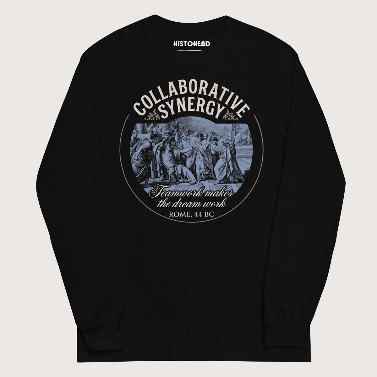 Black Collaborative Synergy - Long Sleeve - history buff gift by HistoHead