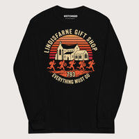 Black Lindisfarne Gift Shop 793 - Long Sleeve - history buff gift by HistoHead