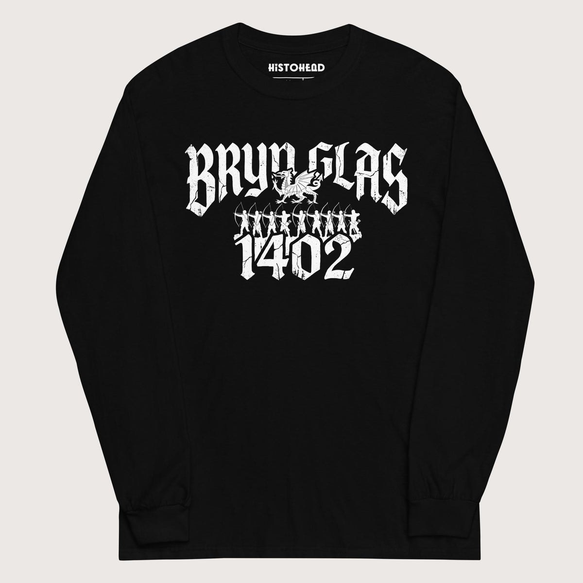 Black Battle of Bryn Glas 1402 - Long Sleeve - history buff gift by HistoHead