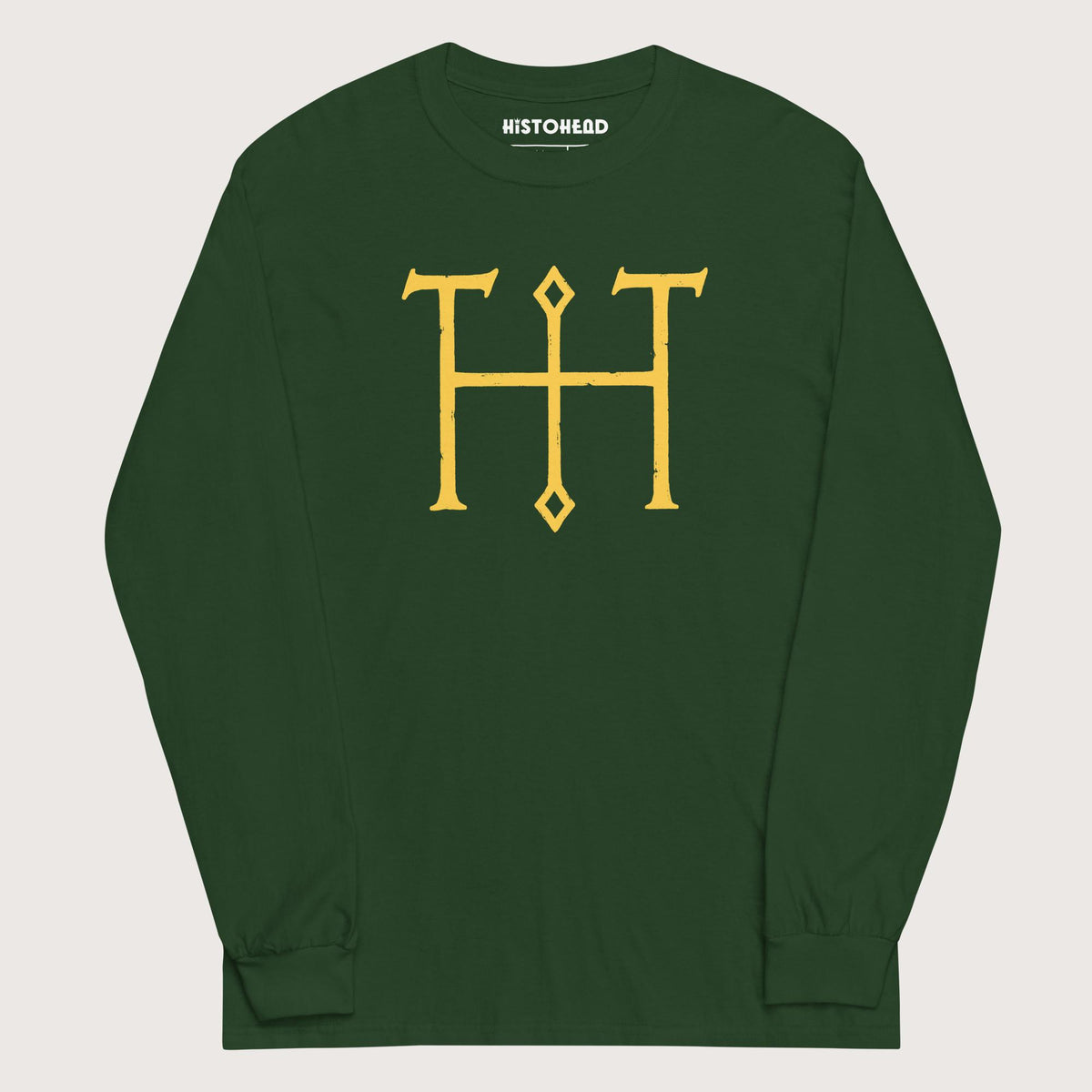Forest Green Otto the Great Autograph - Long Sleeve - history buff gift by HistoHead