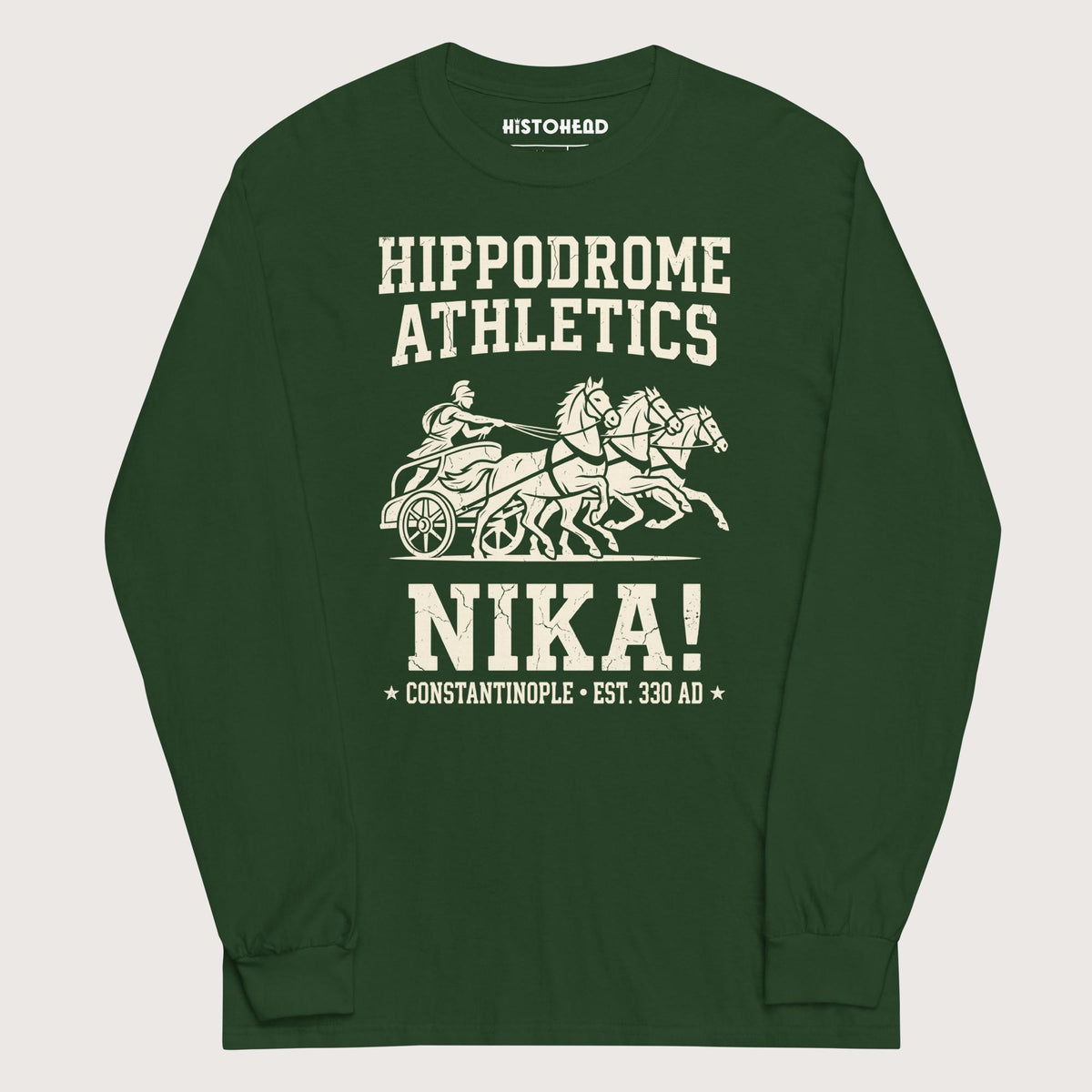 Forest Green Hippodrome Athletics - Long Sleeve - history buff gift by HistoHead