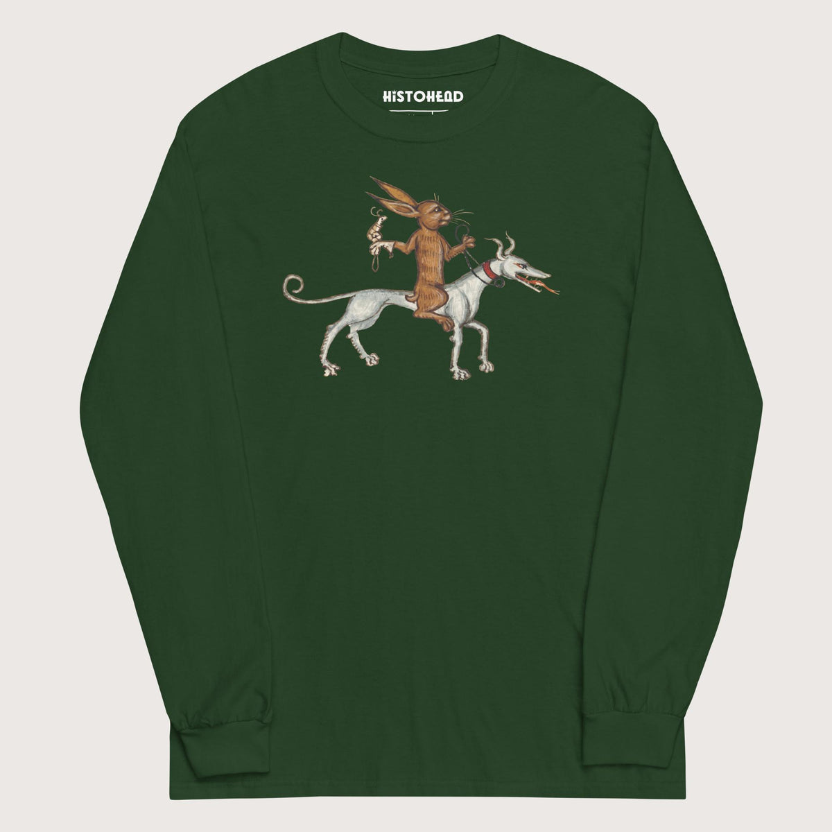 Forest Green On a Quest - Long Sleeve - history buff gift by HistoHead