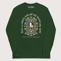Forest Green Shakespeare Hell Is Empty - Long Sleeve - history buff gift by HistoHead
