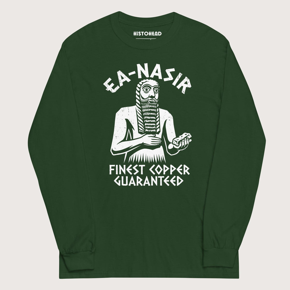 Forest Green Ea-Nasir Finest Copper - Long Sleeve - history buff gift by HistoHead