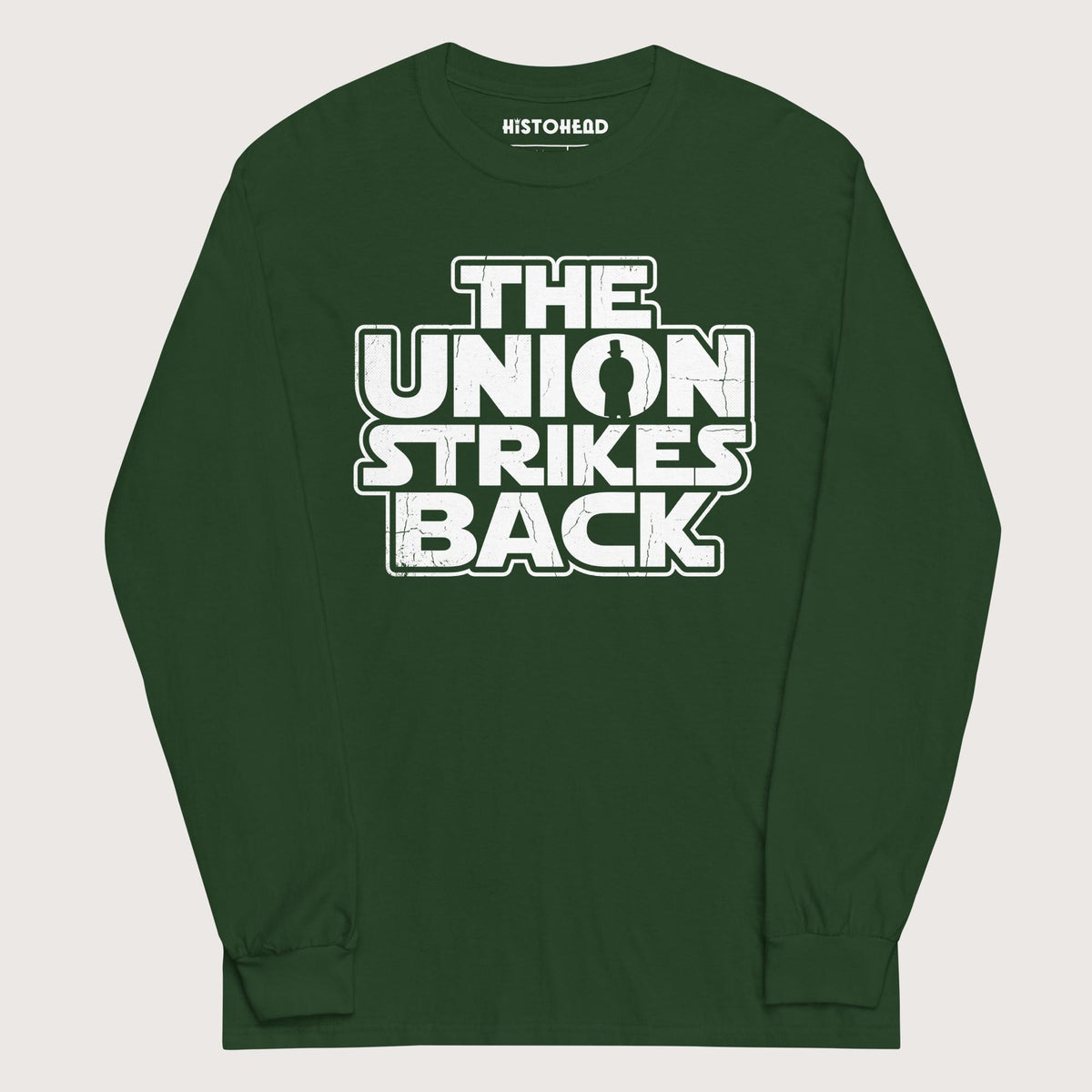 Forest Green The Union Strikes Back - Long Sleeve - history buff gift by HistoHead