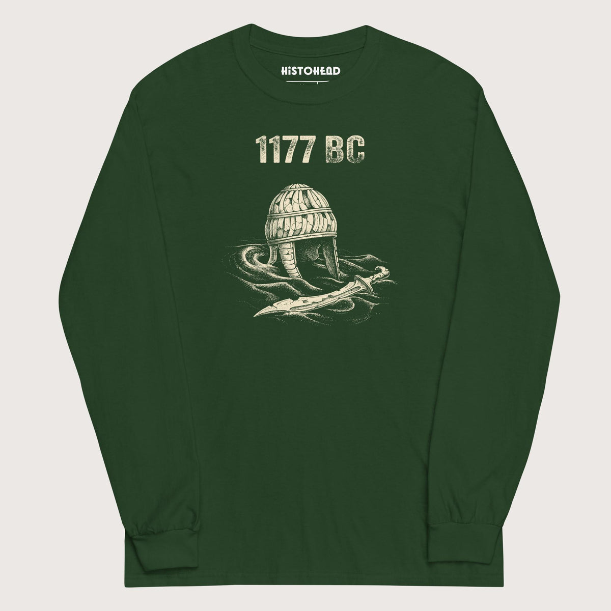 Forest Green 1177 BC - Long Sleeve - history buff gift by HistoHead
