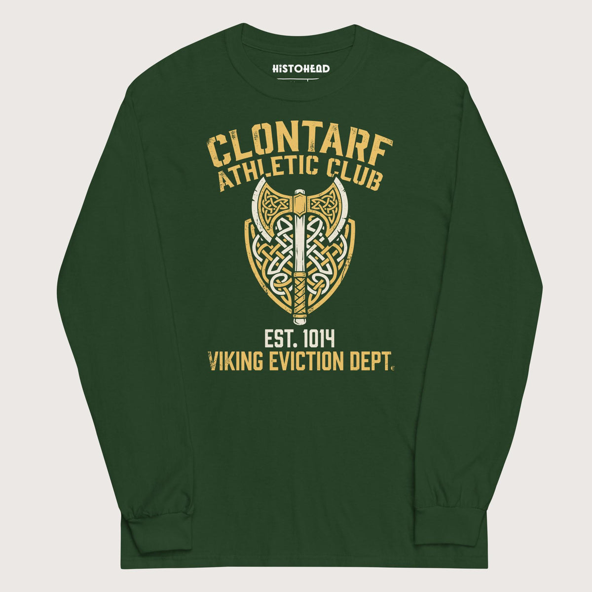 Forest Green Clontarf Athletic Club - Long Sleeve - history buff gift by HistoHead