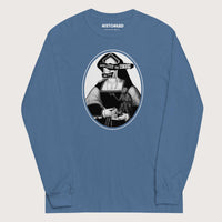 Indigo Blue God Save the Queen Katherine of Aragon - Long Sleeve - history buff gift by HistoHead