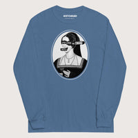 Indigo Blue God Save the Queen Anne Boleyn - Long Sleeve - history buff gift by HistoHead