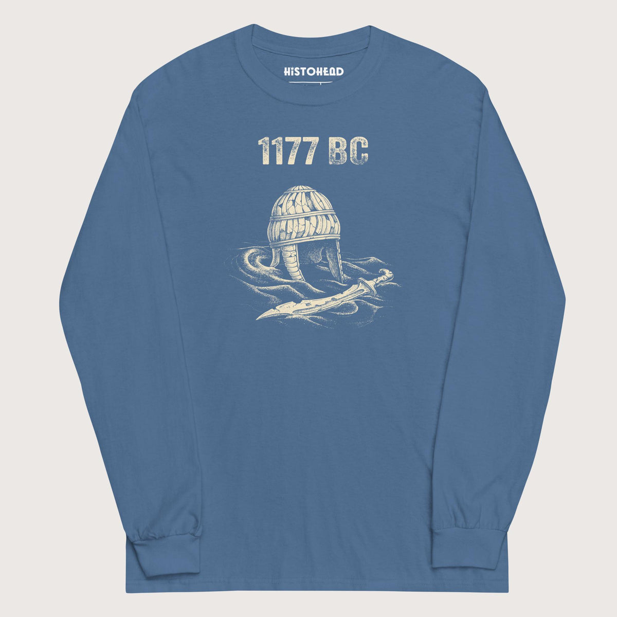 Indigo Blue 1177 BC - Long Sleeve - history buff gift by HistoHead