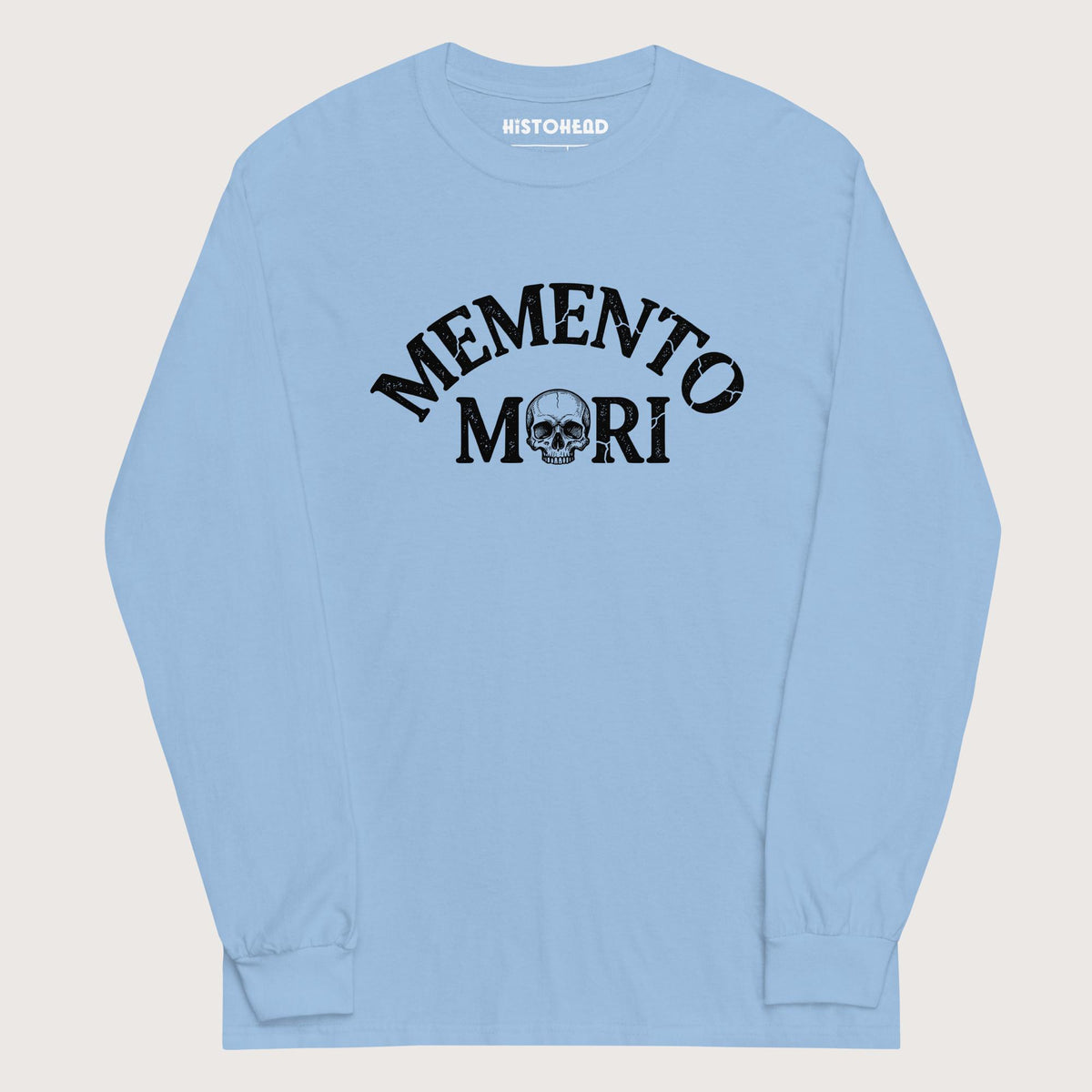 Light Blue Memento Mori - Long Sleeve - history buff gift by HistoHead