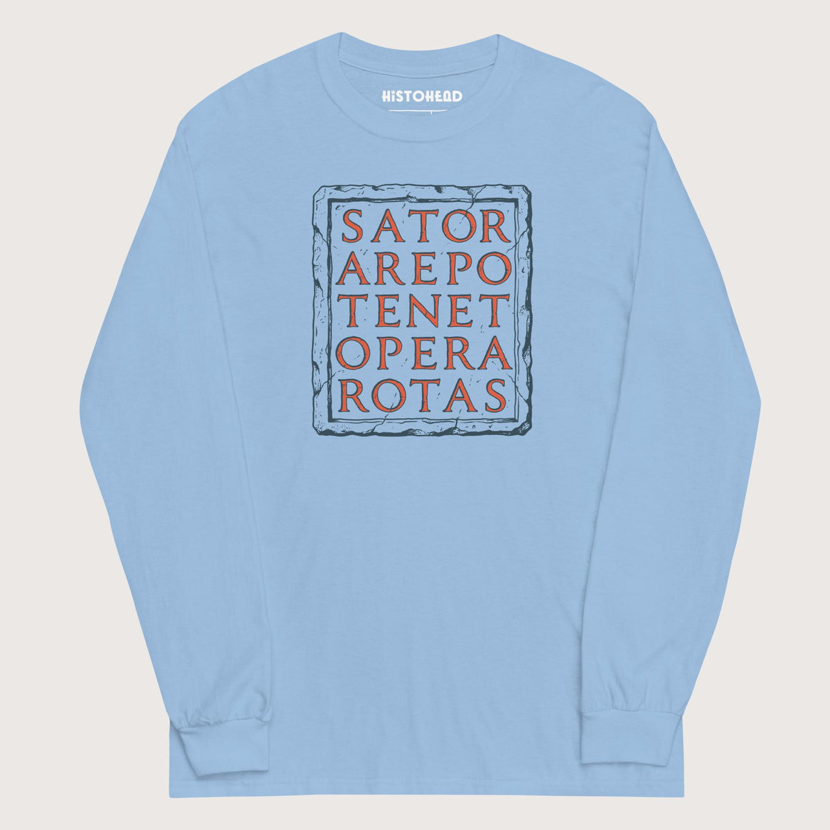Light Blue Sator Rotas - Long Sleeve - history buff gift by HistoHead