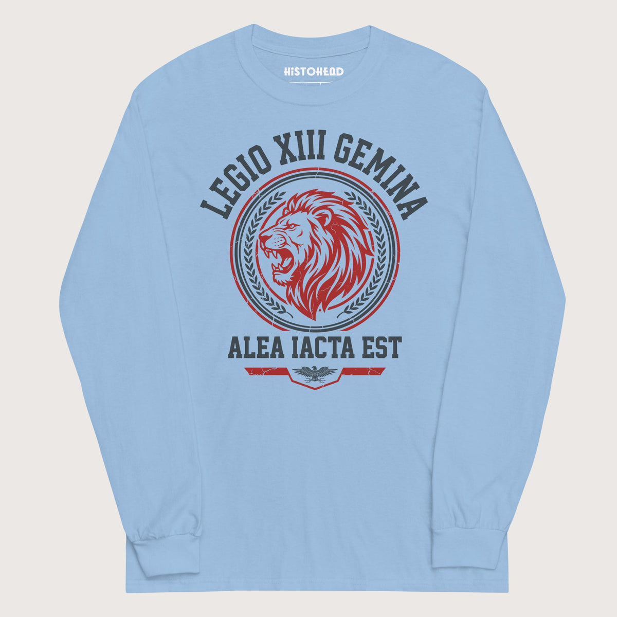 Light Blue Legio XIII Gemina Alea Iacta Est - Long Sleeve - history buff gift by HistoHead