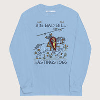 Light Blue Big Bad Bill - Long Sleeve - history buff gift by HistoHead