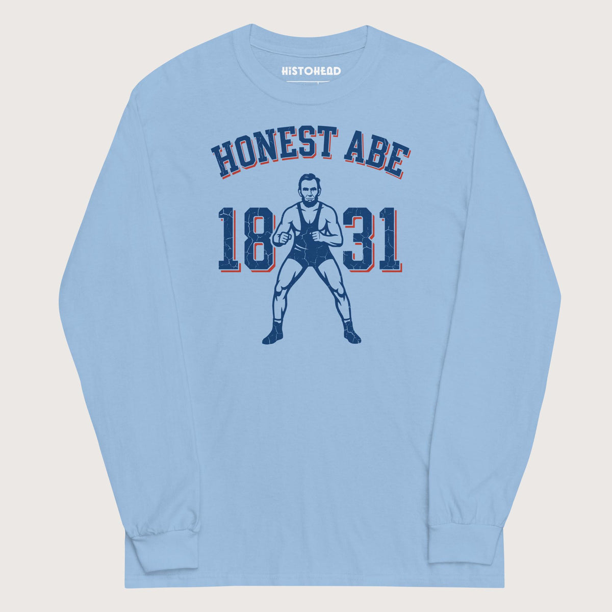 Light Blue Lincoln 1831 - Long Sleeve - history buff gift by HistoHead
