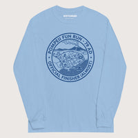 Light Blue Pompeii Fun Run Official Finisher - Long Sleeve - history buff gift by HistoHead