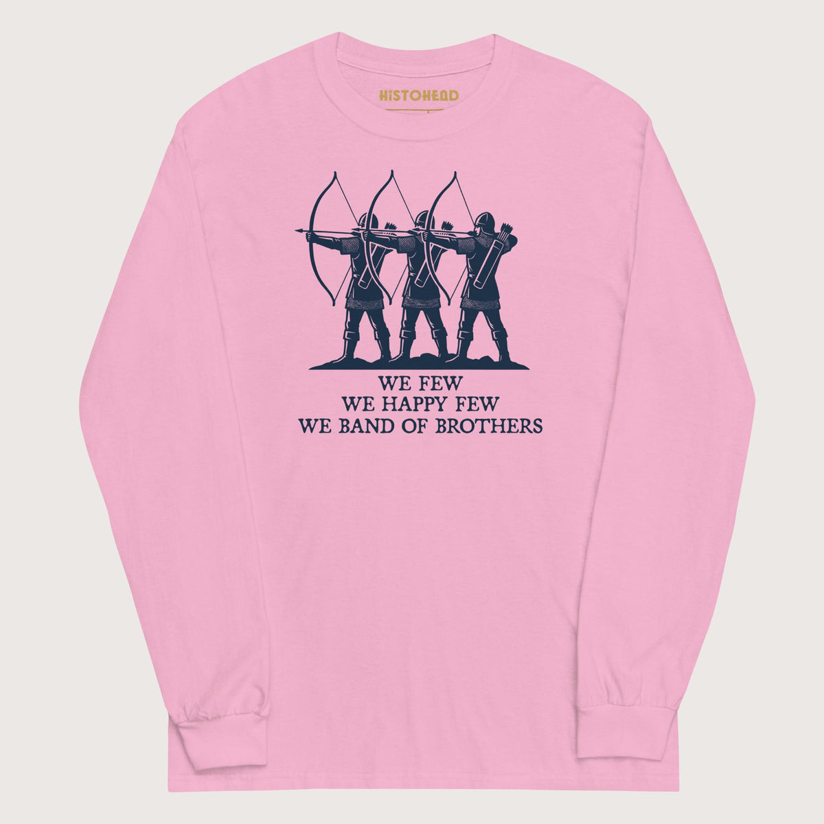 Light Pink Band of Brothers - Long Sleeve - history buff gift by HistoHead