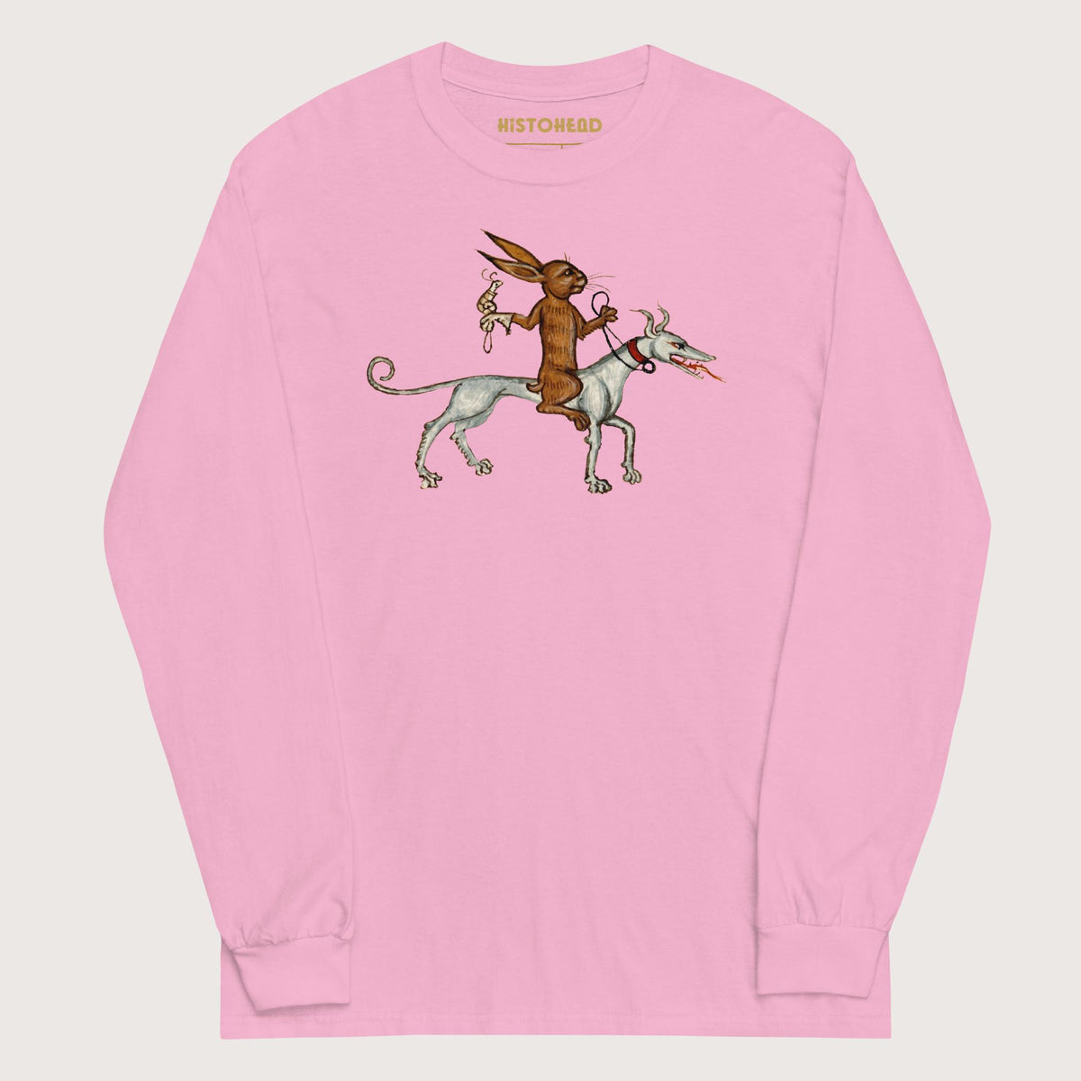 Light Pink On a Quest - Long Sleeve - history buff gift by HistoHead