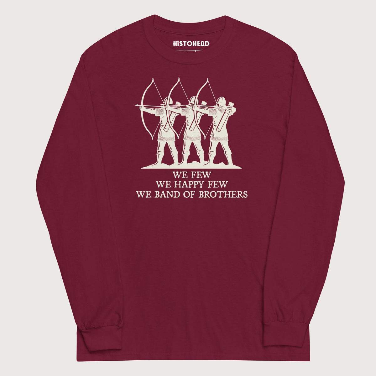 Maroon Band of Brothers - Long Sleeve - history buff gift by HistoHead