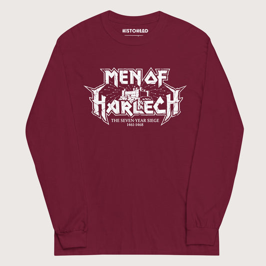 Maroon Men of Harlech - Long Sleeve - history buff gift by HistoHead