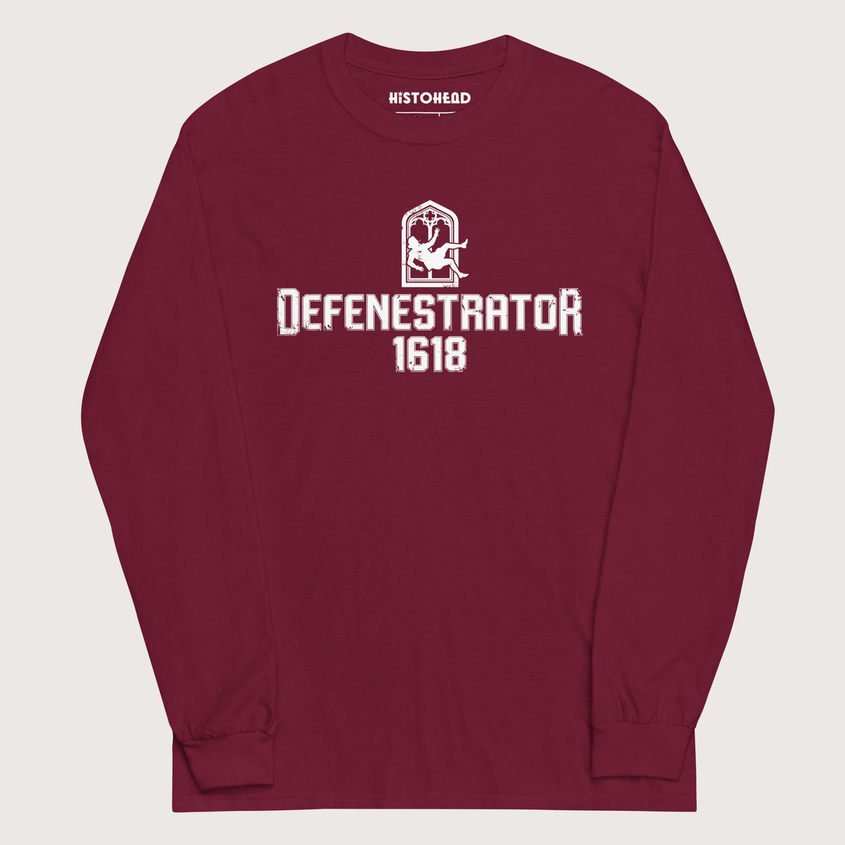Maroon Defenestrator - Long Sleeve - history buff gift by HistoHead